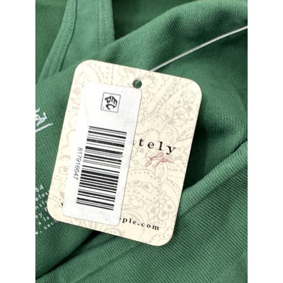 Free People Women's Green Tati Seamless Thong Tube Bodysuit M/L NWT - Picture 8 of 9